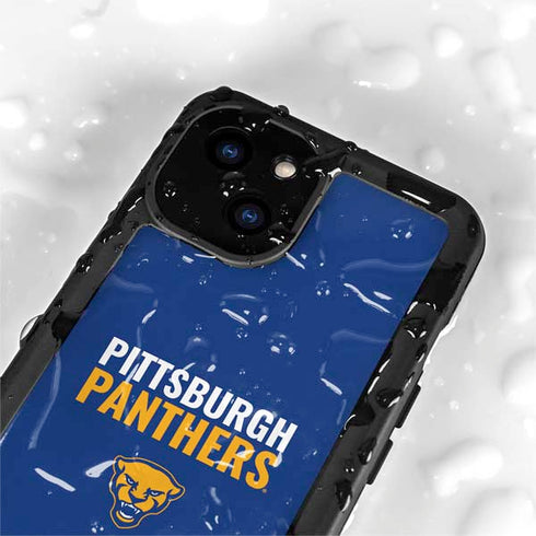 University of Pittsburgh Panthers iPhone 15 Plus Waterproof Case